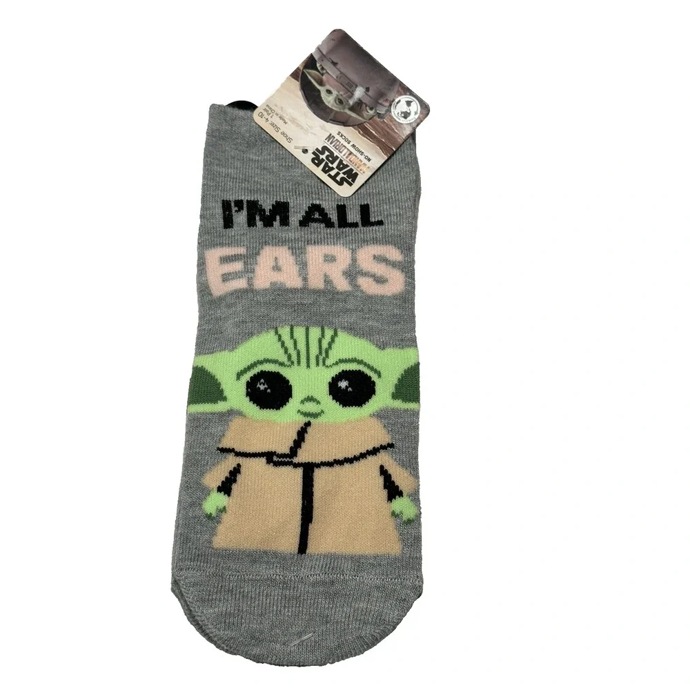 1 pair star wars womens no show socks size 4-10 - Picture 1 of 4
